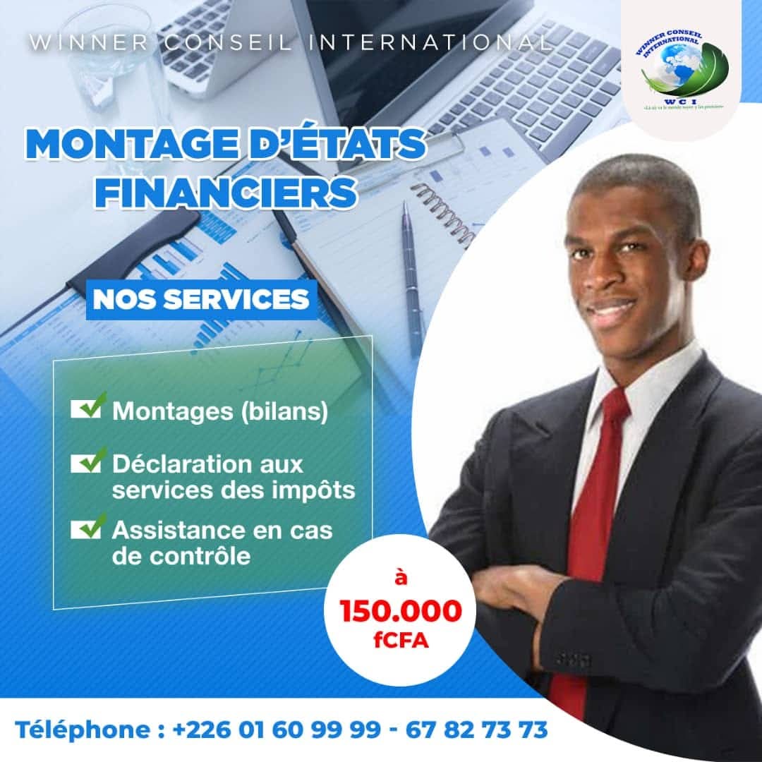Etats financiers (bilans)